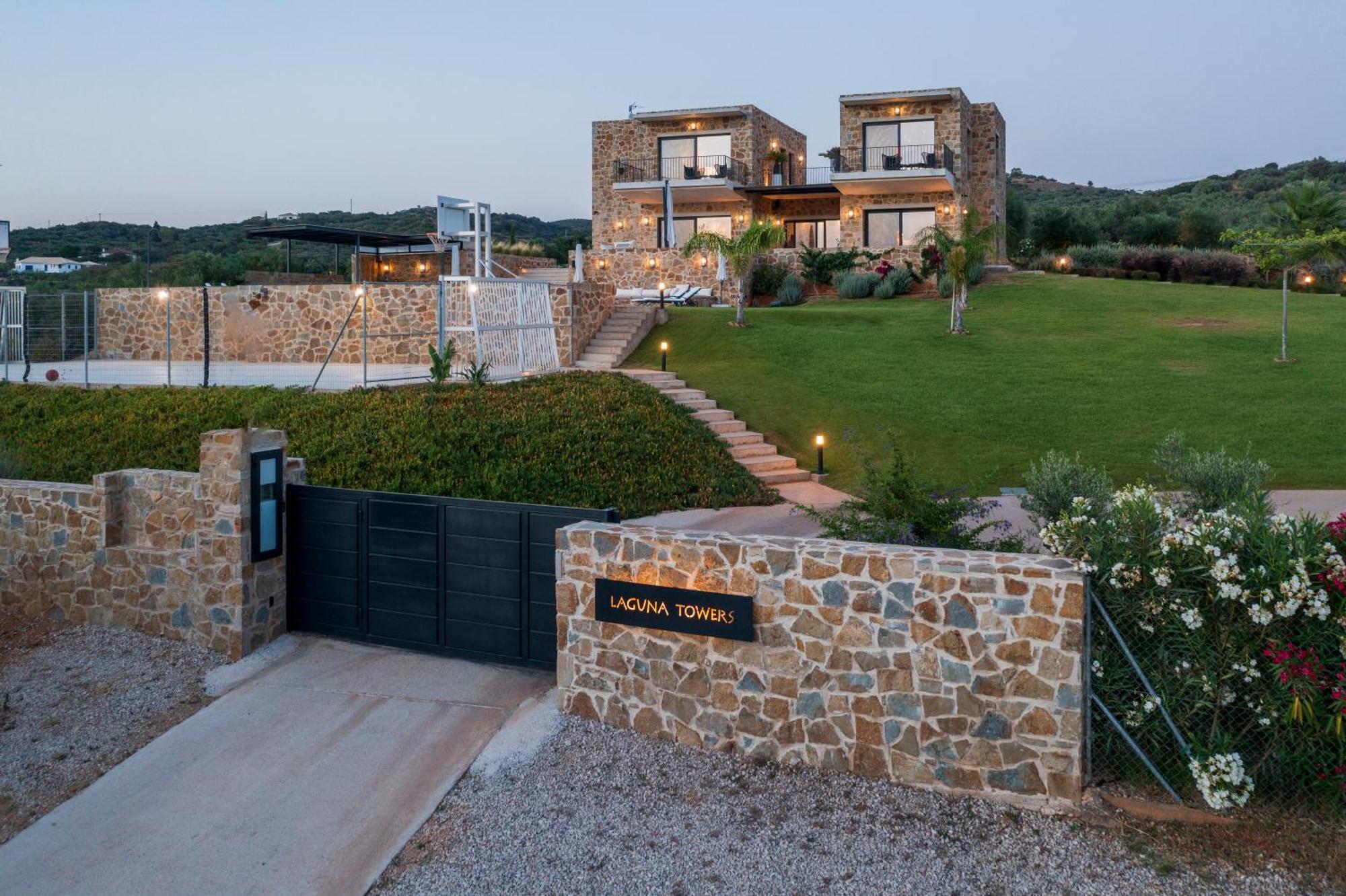 Family & Golf Villa Laguna Towers Gialova Navarino エクステリア 写真